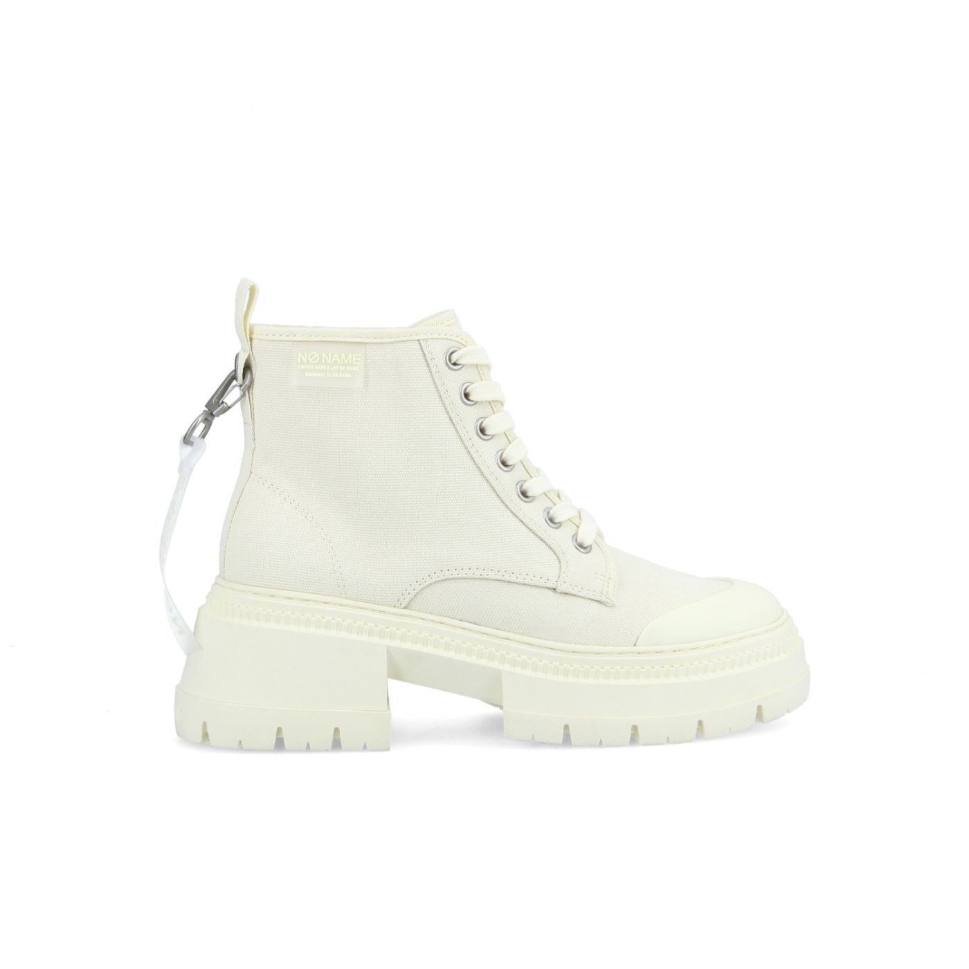 STRONG BOOTS - CANVAS RECYCLED* - IVORY SOLE IVORY